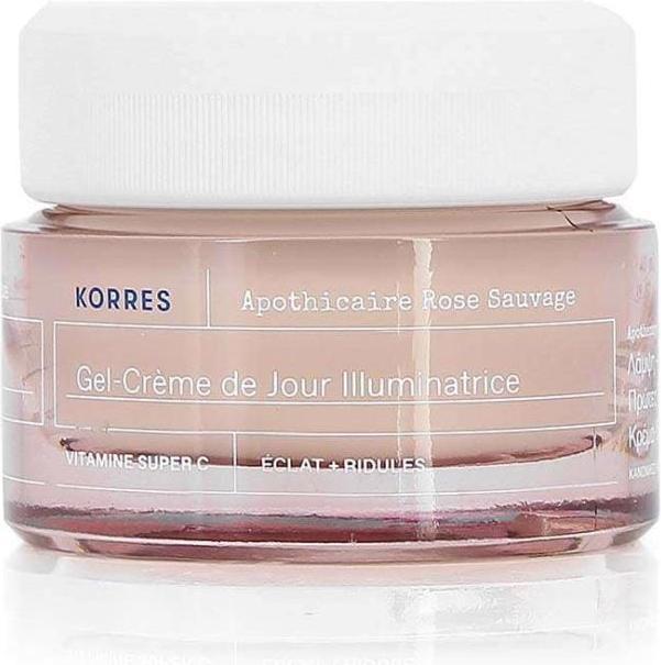 Immagine prodotto Korres Gel-crema alla Rosa Selvatica per un incarnato luminoso - pelle normale e mista (40 ml, Gel viso, Crema da giorno)