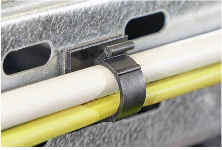 Actual product image HellermannTyton MAGRA13-PA66/NDFEBR5-BK (15) Kabelclip 151-04465 Bündel-Ø-Berei