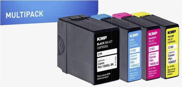 Productafbeelding KMP Multipack C99V inktcartridge vervangt Canon (M, C, Y, BK)