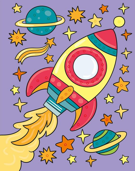 Produktbild Mein Diamant-Stickerheft - Weltall