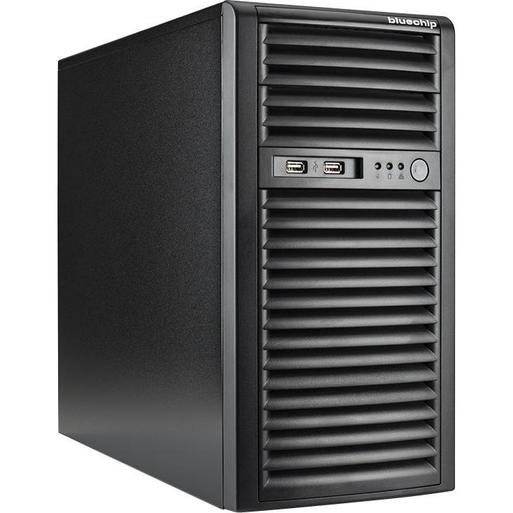 Bluechip SERVERline T10301s (Intel Atom C3558, 16 GB, Tower Server), Server