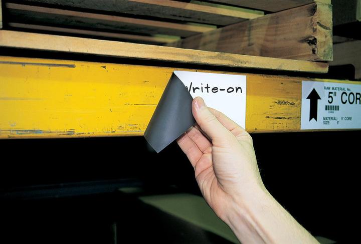 Actual product image Brady Magnetic labels, can be labelled