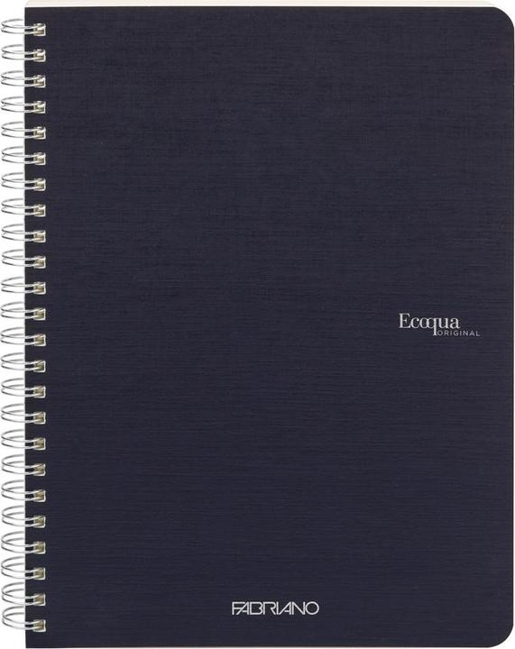 Produktbild Fabriano Heft EcoQua spiralgebunden liniert Dark (A5, Liniert)
