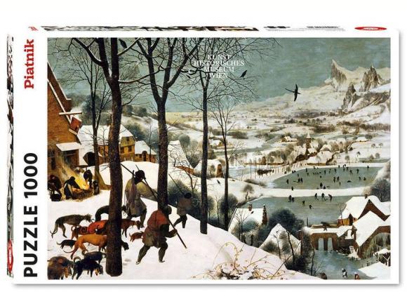 Immagine prodotto Piatnik PIA5523 - Bruegel: Cacciatore nella neve - puzzle, 1000 pezzi (1000 pezzi)
