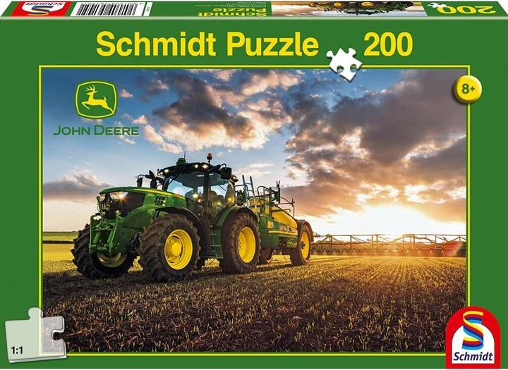 Produktbild Schmidt Spiele Traktor 6150R mit Feldspritze (200 Teile)