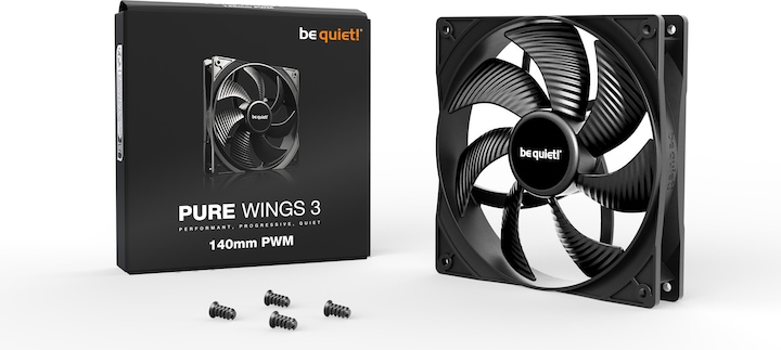 Actual product image be quiet! Pure Wings 3 (140 mm, 1 x)