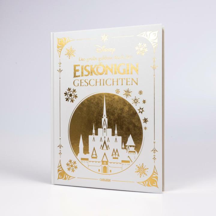 Actual product image Disney: Das grosse goldene Buch der Eiskönigin-Geschichten (German, Walt Disney, 2024)