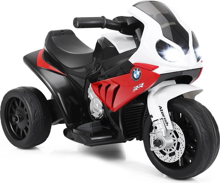 Image du produit Homcom Kinder Elektro Motorrad mit Licht- und Soundeffekte BMW S1000 RR Rot (6 V)