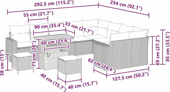 Produktbild vidaXL Serenity