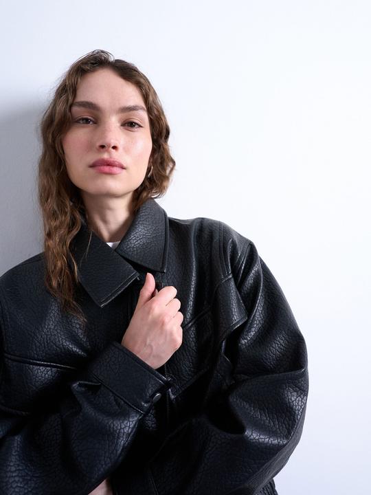 Produktbild Topshop TSBREE Jacke Lederjacke (M)