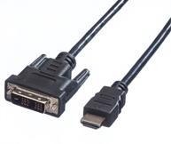 Immagine prodotto Roline DVI — HDMI (Typ A) (3 m, DVI, HDMI, 1.2)