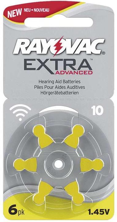 Actual product image Rayovac PR70/10A (6 pcs., PR70, 90 mAh)
