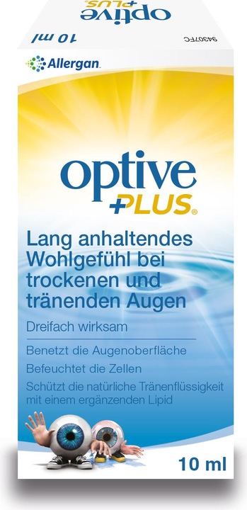 Produktbild Optive Plus Augen-Pflegetropfen Fl (10 ml, 10 ml Optive Plus Augen-Pflegetropfen)