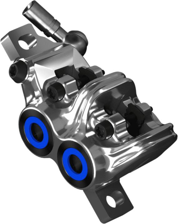 Actual product image Magura MT Trail carbon brake caliper for 4 pistons with brake pads front wheel (Front wheel brake, Brake kit, 4)