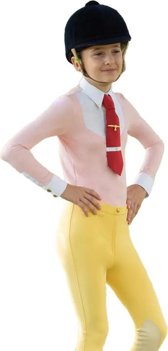 Actual product image Supreme Products Womens/Ladies Champion Show Rider Button Long-Sleeved Competition Shirt (M)