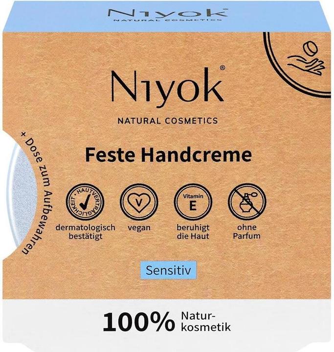 Actual product image Niyok Sensitive Solid Hand Cream