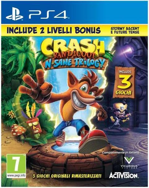 Produktbild Activision Crash Bandicoot N. Sane Trilogy (PS4, IT)