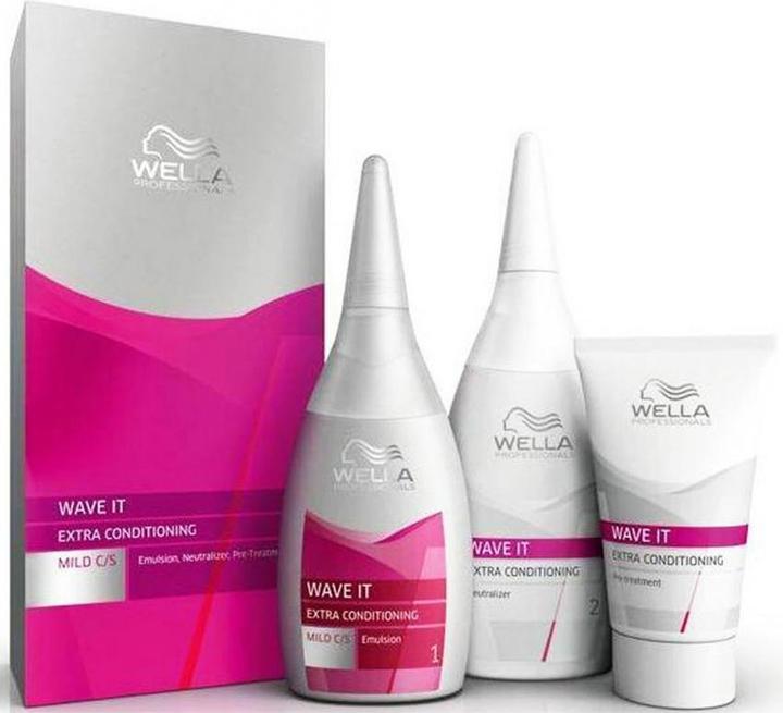 Produktbild Wella Wave it Extra Conditioning Mild C/S Kit (Haarcreme, 205 ml)