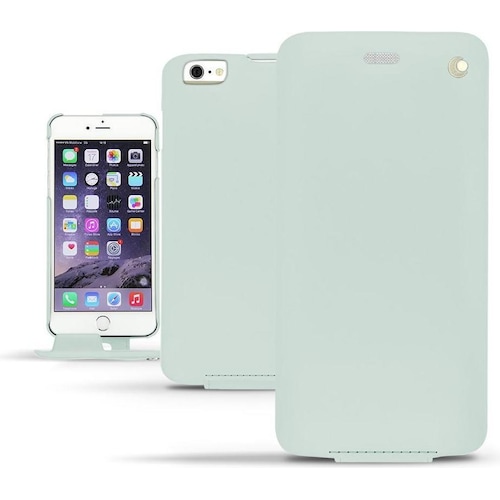 Noreve Lederschutzhülle vertikal (Apple iPhone 6), Smartphone Hülle, Blau
