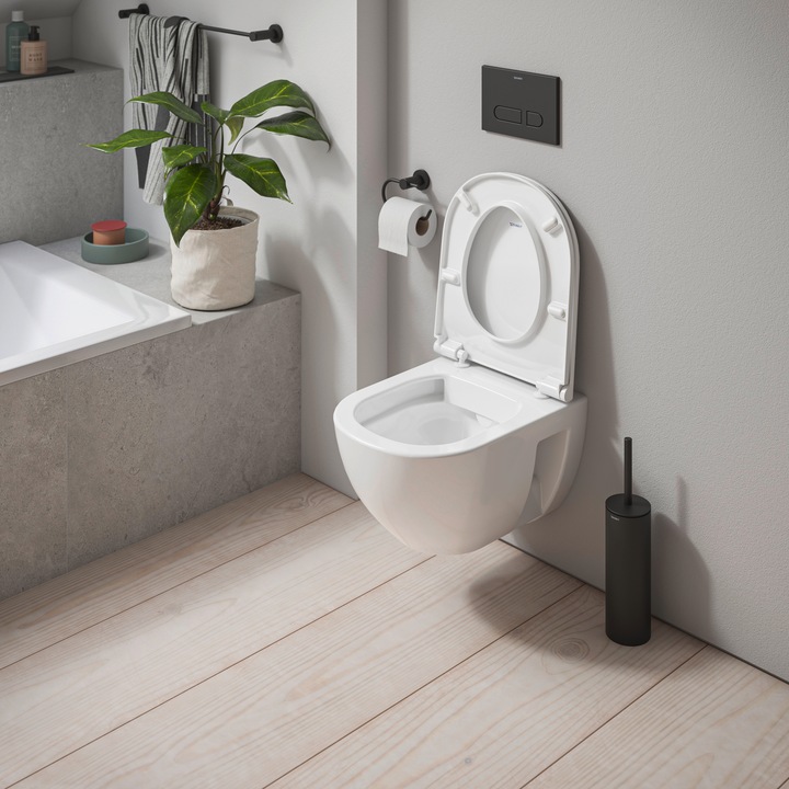 Immagine prodotto Duravit D-Code vaso sospeso Compact, lavabo, senza bordo, 370x480x360 mm, bianco lucido