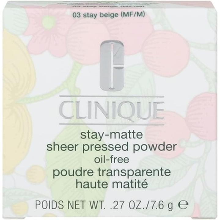 Actual product image Clinique Stay Matte (No. 03 Stay Beige)