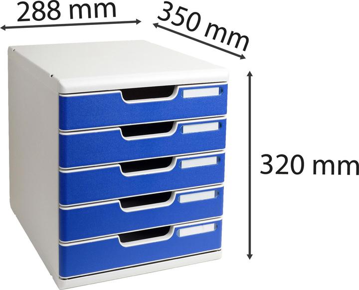 Image du produit Exacompta MODULO A4 - 5 tiroirs (A4)