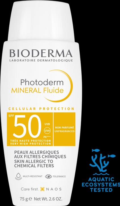 Immagine prodotto Bioderma Fluido minerale Photoderm SPF50+ (Crema solare viso, SPF 50, 105 ml, 150 g)
