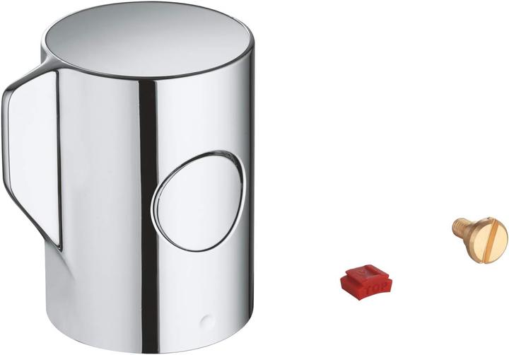 Actual product image Grohe Temperature selector handle chrome