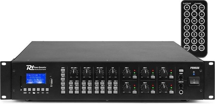 Image du produit Power Dynamics Amplificateur Pro PRM606 100 V, 6 X 60 W (Amplificateur)