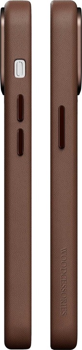 Actual product image Woodcessories Bio Leather Case (Apple iPhone 13, Apple iPhone 14)