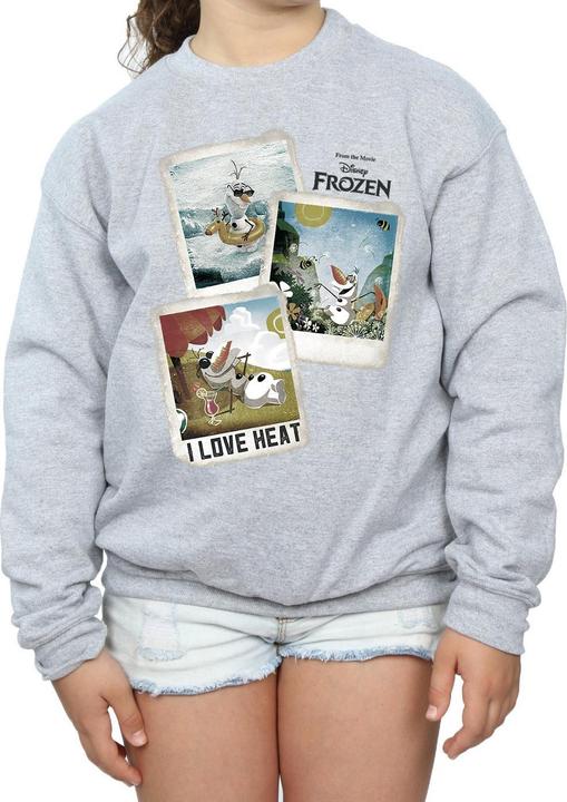 Immagine prodotto Disney Frozen Olaf Polaroid Felpa Ragazze (116)