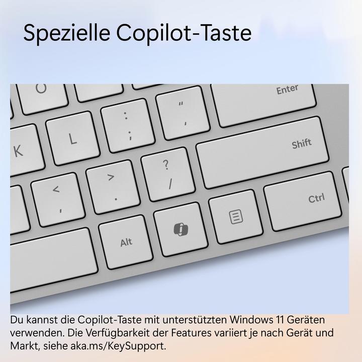 Immagine prodotto Microsoft Surface Keyboard (2. Edition) (Germania, Senza fili)