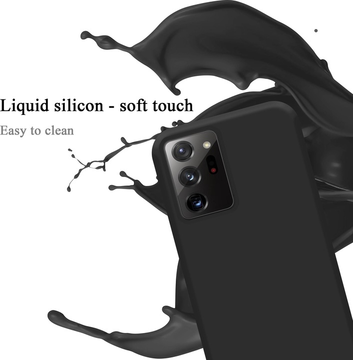 Actual product image Cadorabo TPU Liquid Silicone Case Cover (Samsung Galaxy Note 20 Ultra)