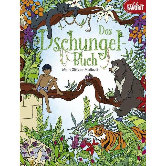 Neuer Favorit Das Dschungelbuch Malbuch