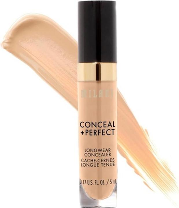Produktbild Milani Perfect Long Wear Concealer Concealer Concealer Under Eyes Light Natural 5Ml (125 Light Natural)
