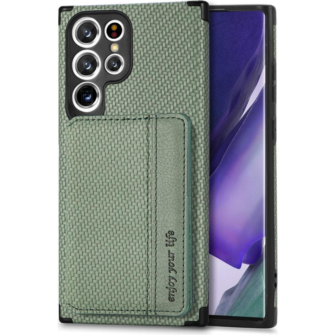 Thumbnail - König Design Hülle Handy Schutz für Samsung Galaxy S22 Ultra 5G Case Cover Wallet Etui Tasche (Samsung Galaxy S22 Ultra)...
