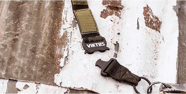 Actual product image Viktos Keychain BULLDOG, coyote