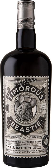 Actual product image Douglas Laing Timorous Beastie (Blended Malt Whisky, 1 x 70 cl)