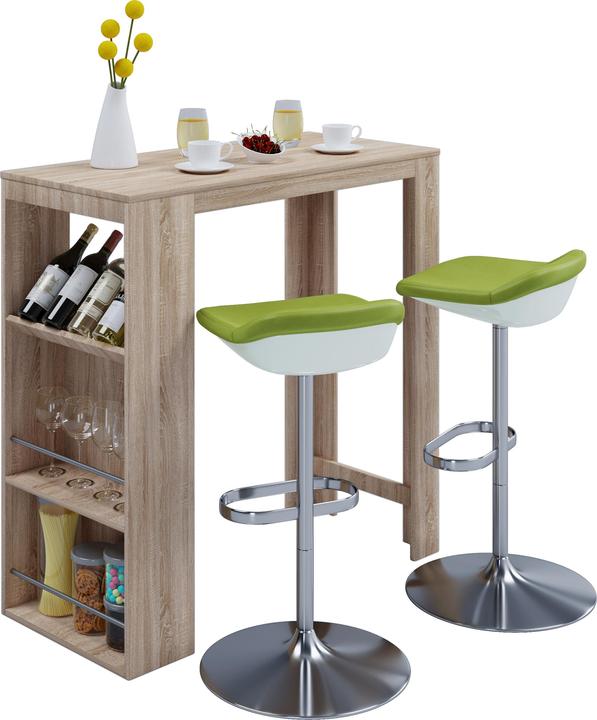 Actual product image VCM Bartisch Stehtisch Bistrotisch Oktola (110 x 110 x 50 cm)