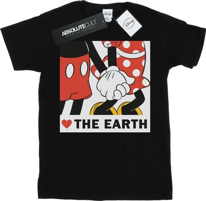 Produktbild Disney Mickey Mouse Heart The Earth TShirt (XXL)