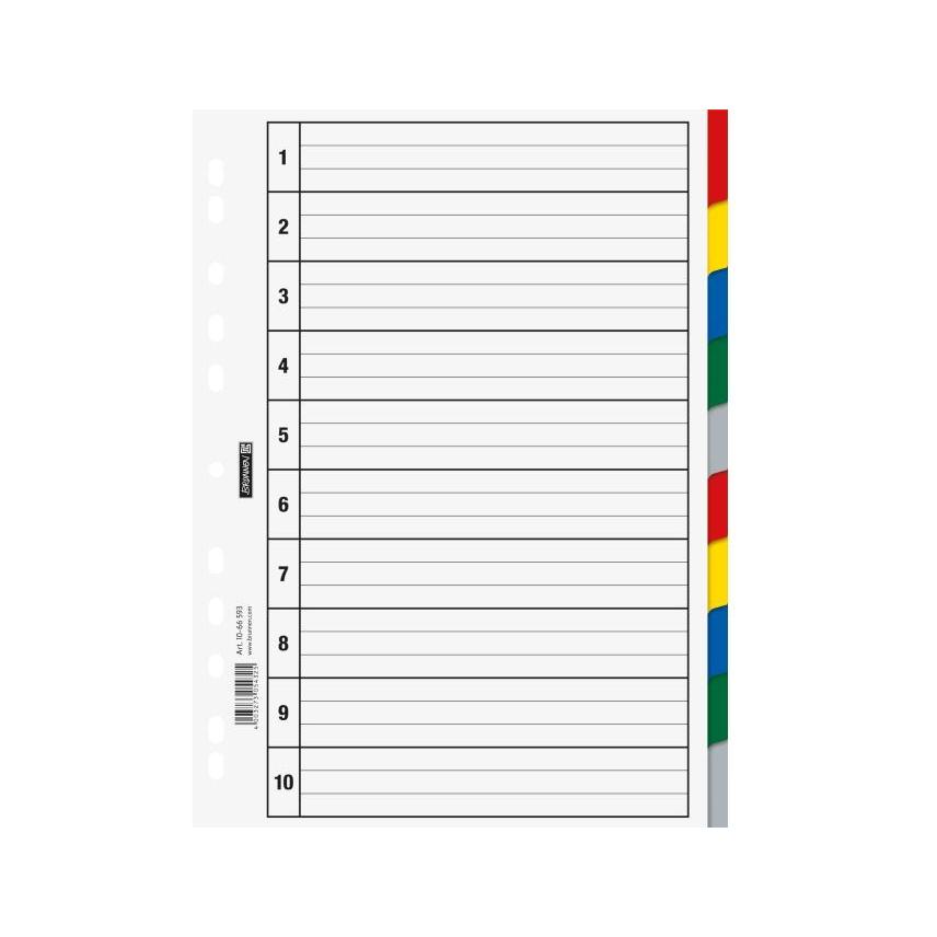 Thumbnail - Brunnen, Ordner Zubehör, Register A4