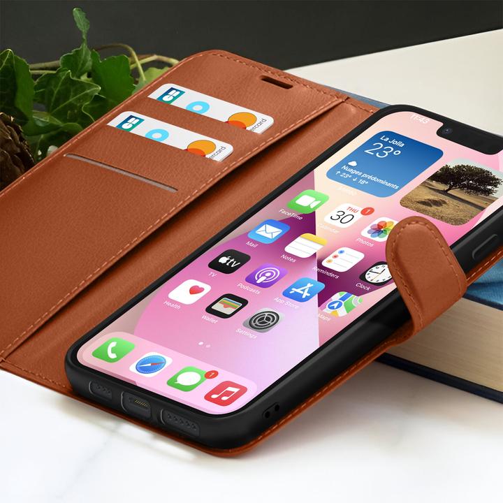 Produktbild Zanaé Klappetui iPhone 13 Mini, premium (Apple iPhone 13 mini)