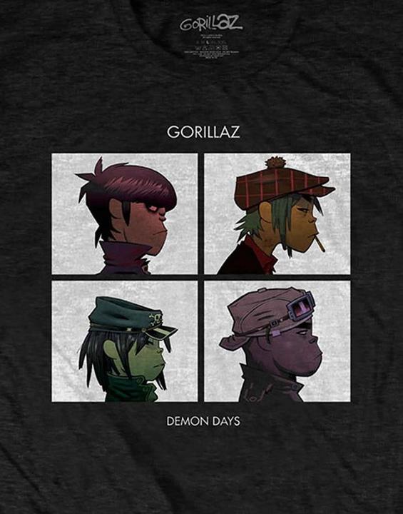 Produktbild Universal Textiles Demon Days TShirt (XXL)