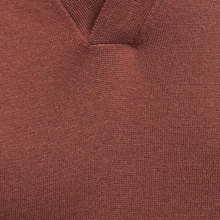 Immagine prodotto La Redoute Collections Kurzärmeliges Poloshirt mit V-Ausschnitt (3XL)