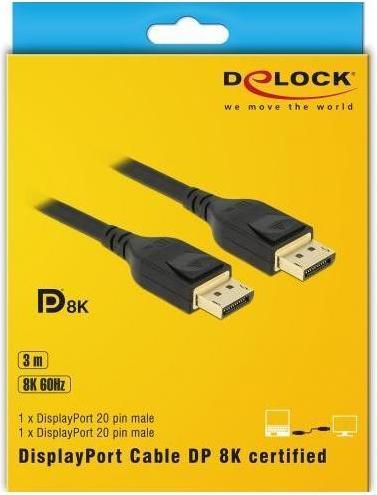 Produktbild Delock DisplayPort — DisplayPort (3 m, DisplayPort)