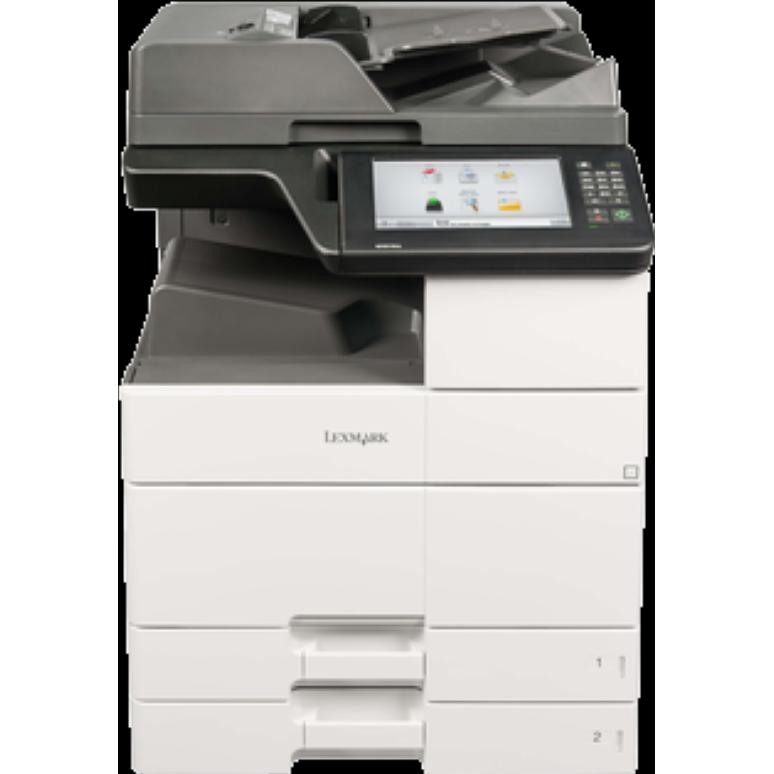 Lexmark MX911de (Laser, Schwarz-Weiss), Drucker, Grau, Schwarz