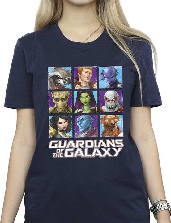 Produktbild Guardians of the Galaxy Character Squares TShirt (M)
