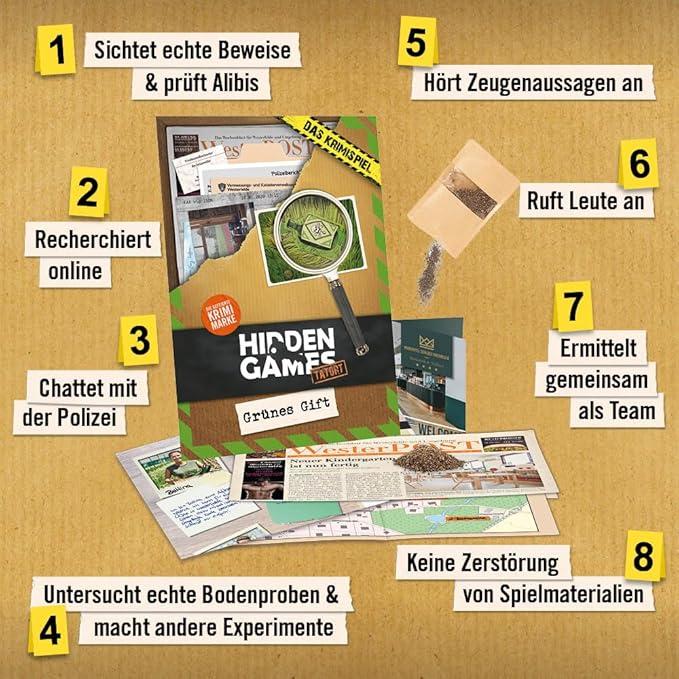 Produktbild Hidden Games Fall 3 – Grünes Gift (Deutsch)