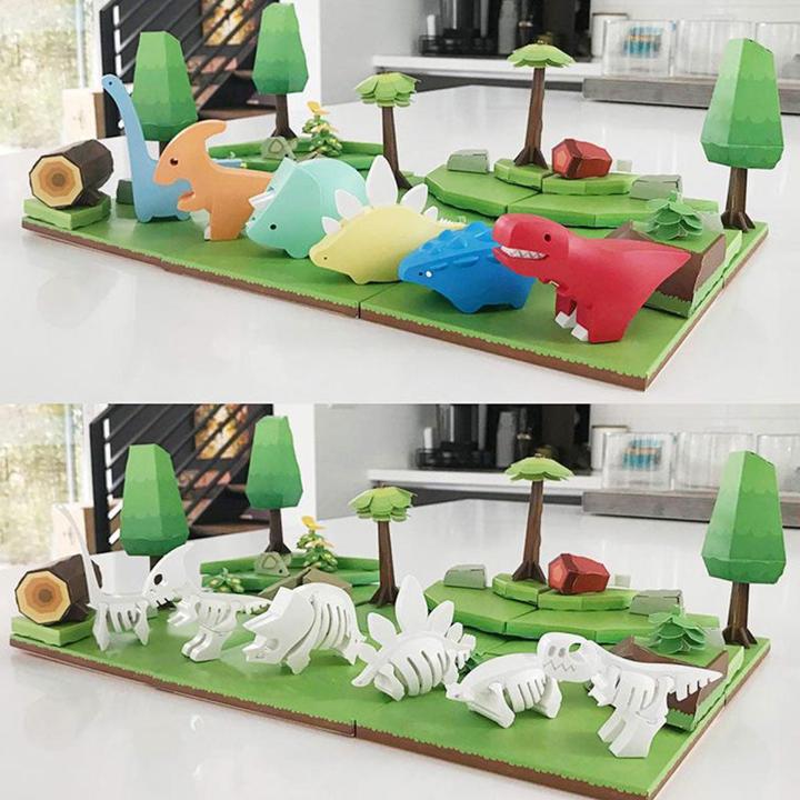 Actual product image Halftoys Dino World - Stegausorus version