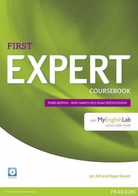 Produktbild Expert First 3rd Edition Coursebook with MyEnglishLab (Englisch, Jan Bell, Roger Gower, 2014)